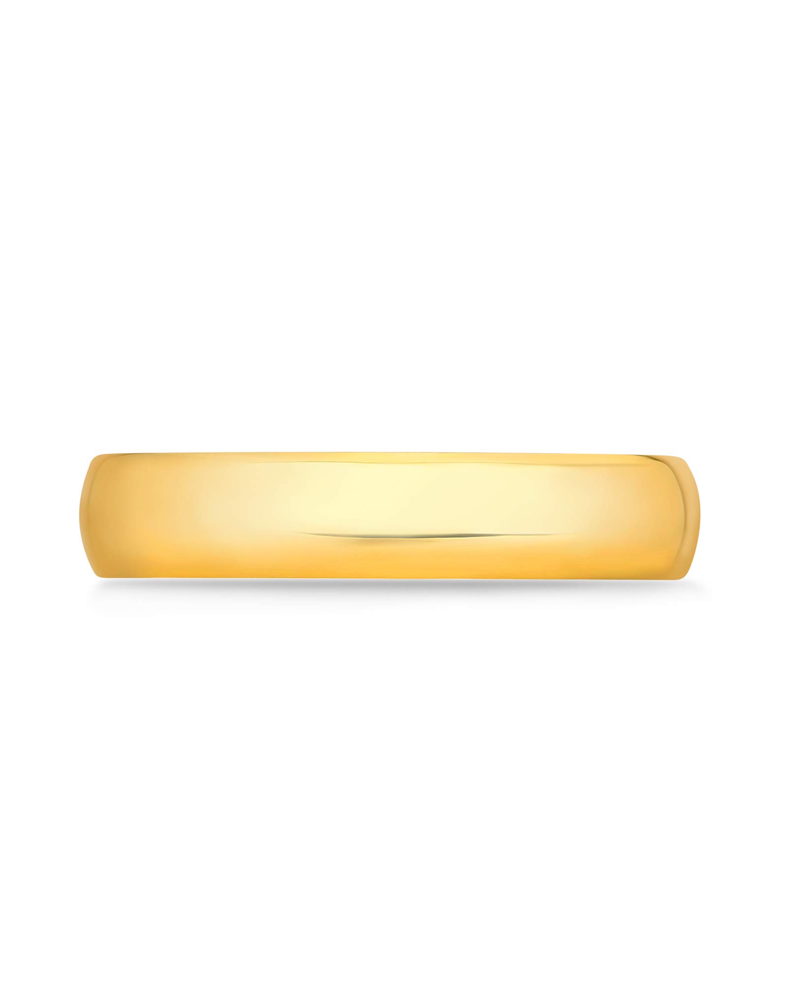 10K Solid Gold Comfort Fit Wedding Band - 2MM to 8MM High Polished Unisex Ring for Men & Women | Anniversary, Engagement & Promise Ring | Gift Box Included (White Gold, Yellow Gold) | Perfect for Weddings, Anniversaries & Special Occasions