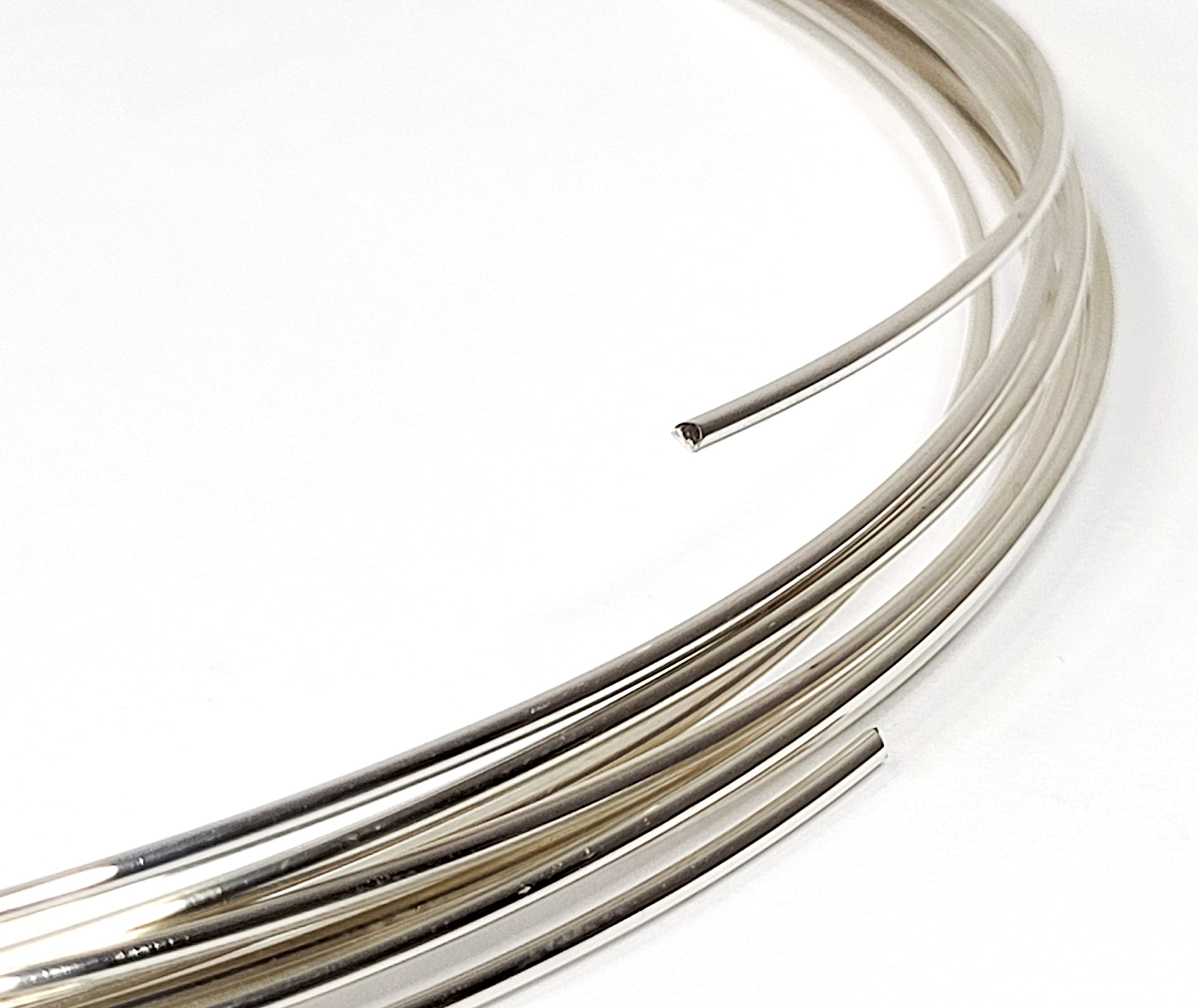 14 Gauge Round Dead Soft 925 Sterling Silver Wire - 5 Feet Jewelry Making Supplies for DIY Bracelets, Necklaces & Crafting Projects - Premium Artisan Quality by WIZART