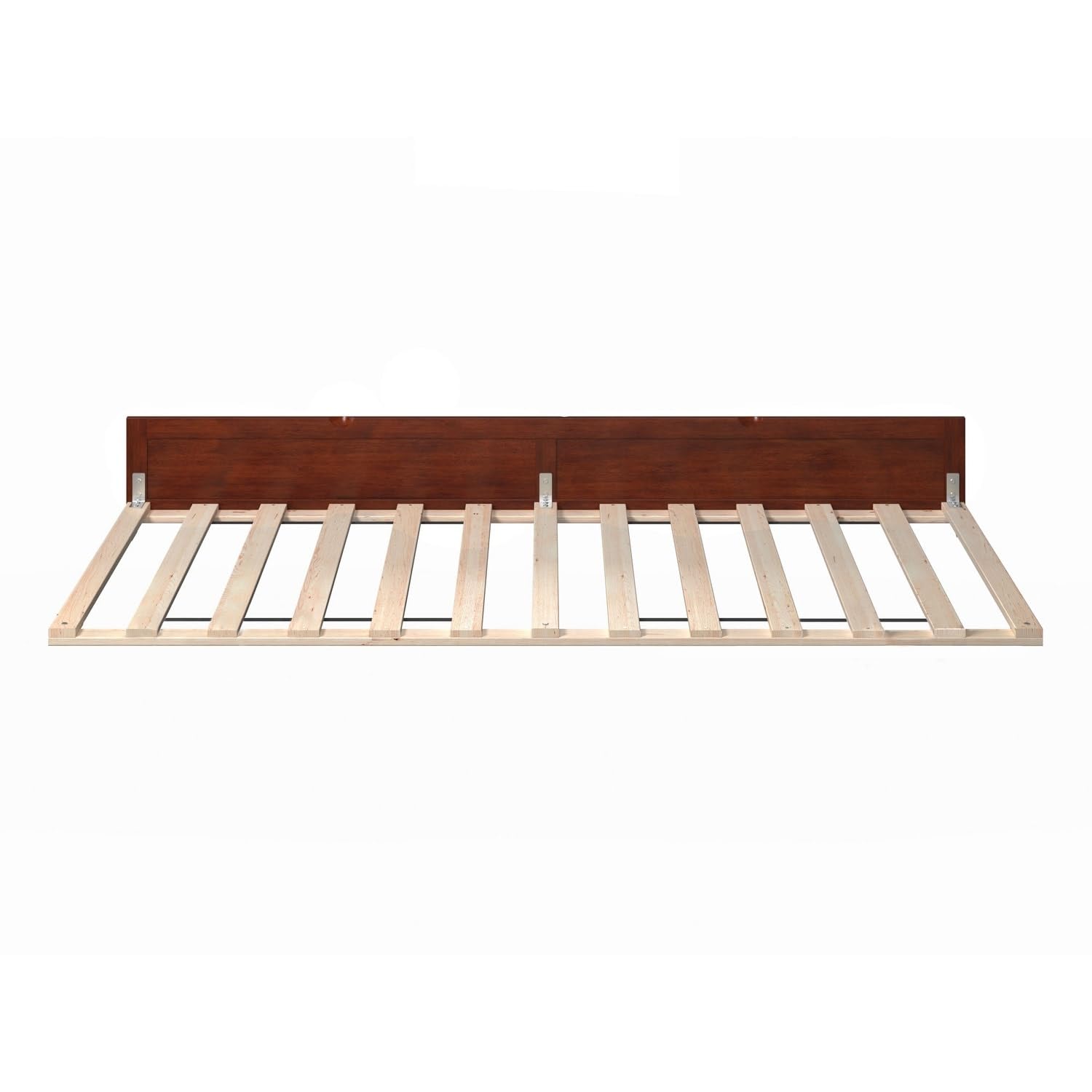 AFI Twin XL Trundle Bed in Walnut Finish - Space-Saving Bed for Kids, Teens & Guest Rooms - Perfect for Small Bedrooms & Dorm Rooms