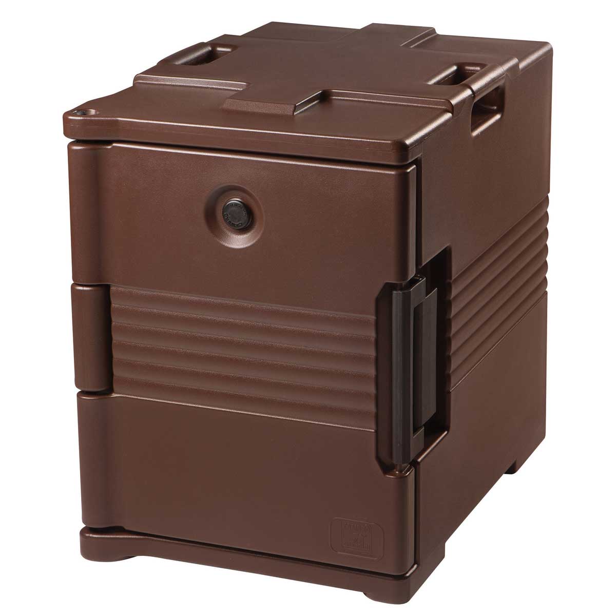 Cambro UPC400131 60 qt Ultra Pan Carrier - Dark Brown Food Storage Container for Commercial Kitchens, Catering & Bulk Food Transport