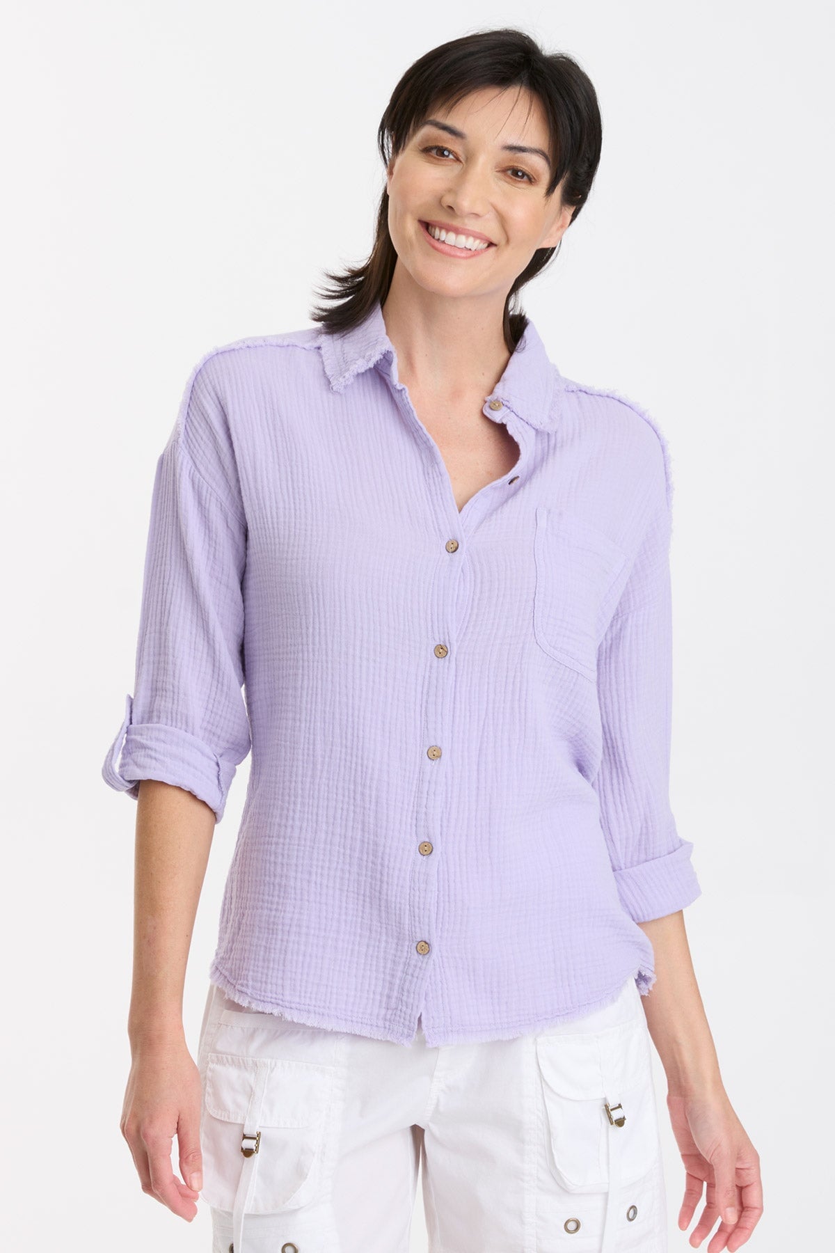 Randolf Men's Casual Button Up Shirt - Comfortable & Stylish for Work, Travel & Everyday Wear