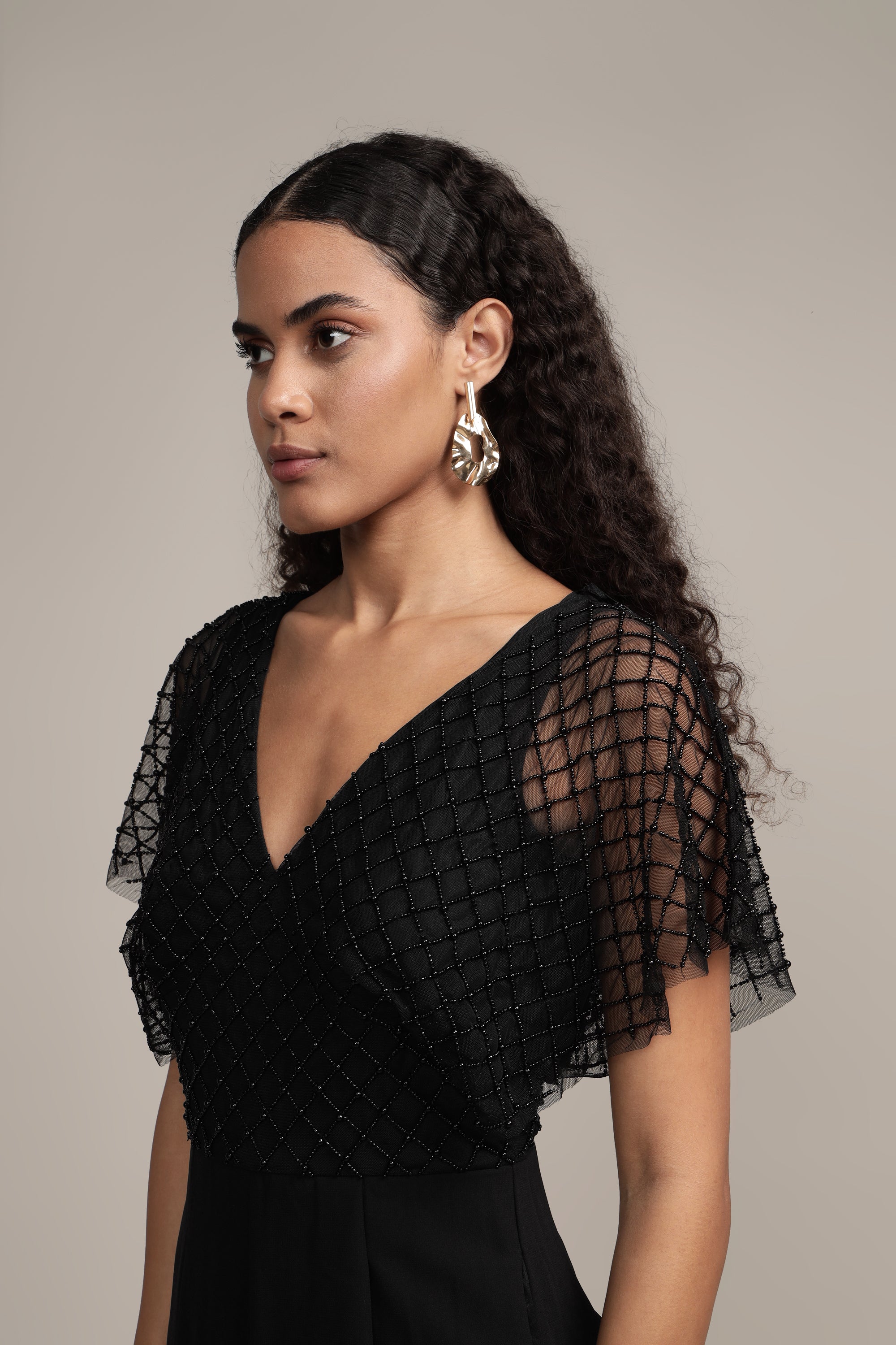 Laura Black Jumpsuit for Women - Stylish and Comfortable One-Piece Outfit for Casual Wear, Office, and Evening Events