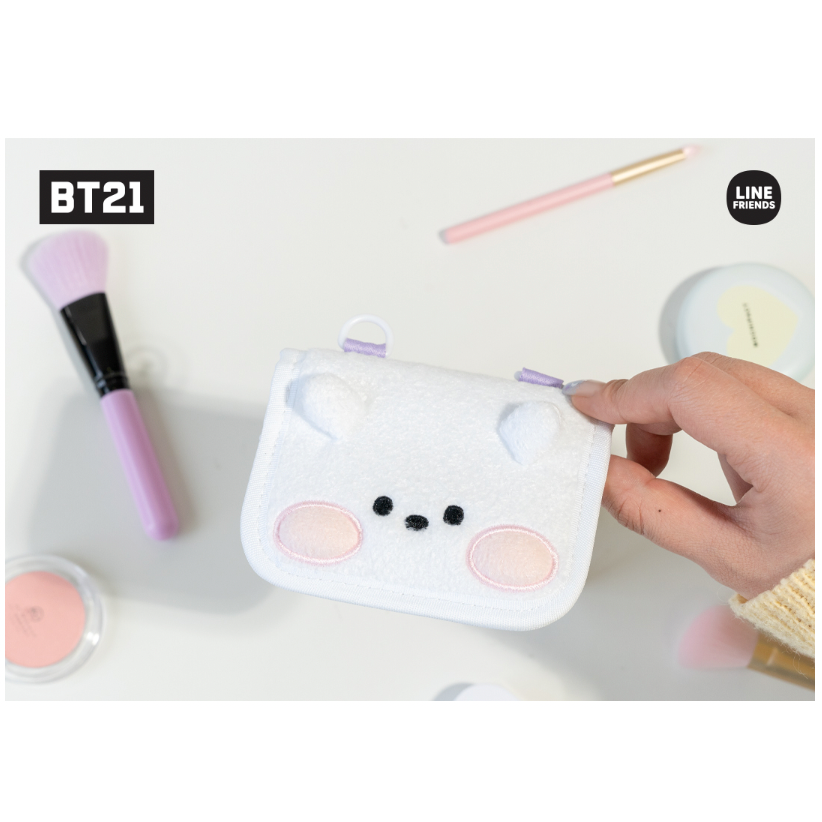 BT21 Mini Clear PVC Bag - Cute Cooky Character Design for Cosplay, School & Travel | Lightweight & Durable Accessory for K-Pop Fans & BTS Merch Collectors
