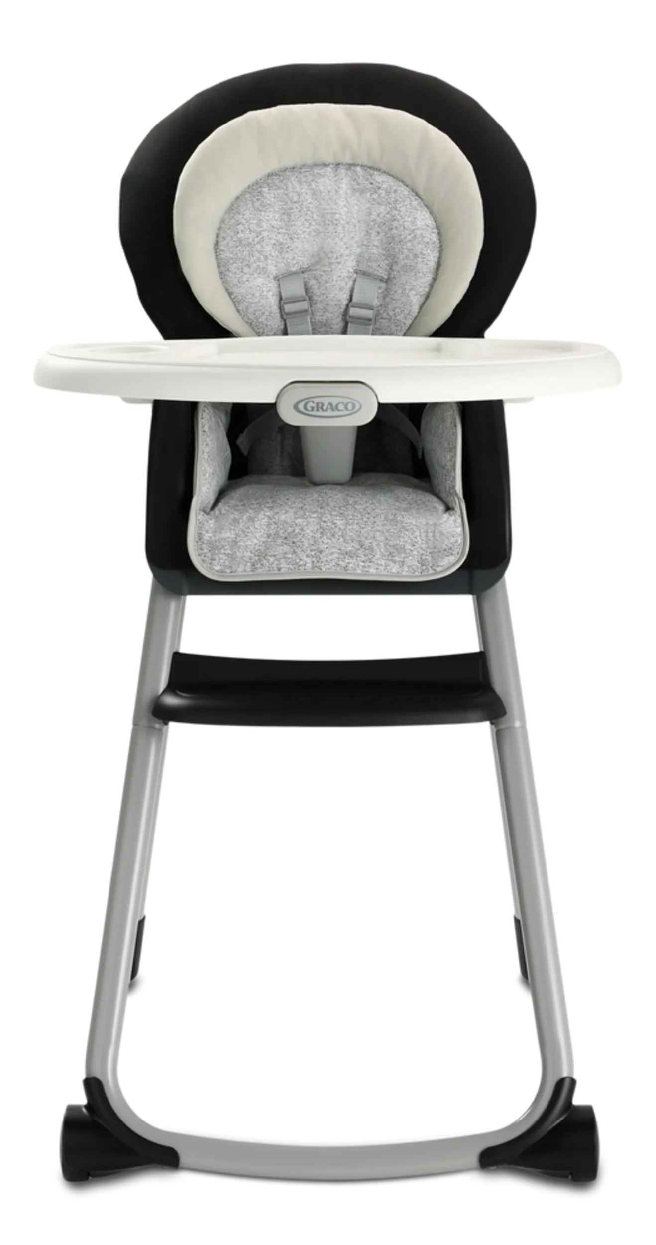 Made2Grow 6-in-1 Convertible High Chair for Babies & Toddlers - Adjustable Height, Reclining Seat, Removable Tray - Ashland Color - Perfect for Dining, Feeding & Playtime