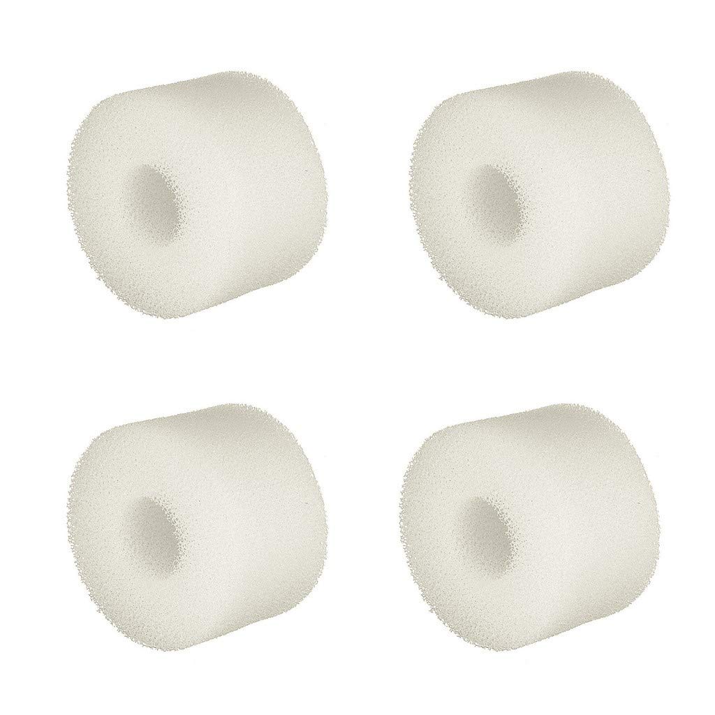 Glass Stove Top Cleaners - 4PCS Reusable Washable Foam Sponge Filters for Pool Cartridge | Perfect for Kitchen Cleaning & Appliance Maintenance