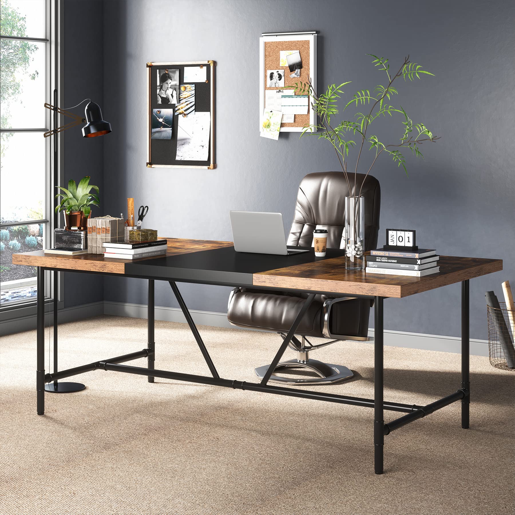 Tribesigns 6FT Conference Table - 70.8