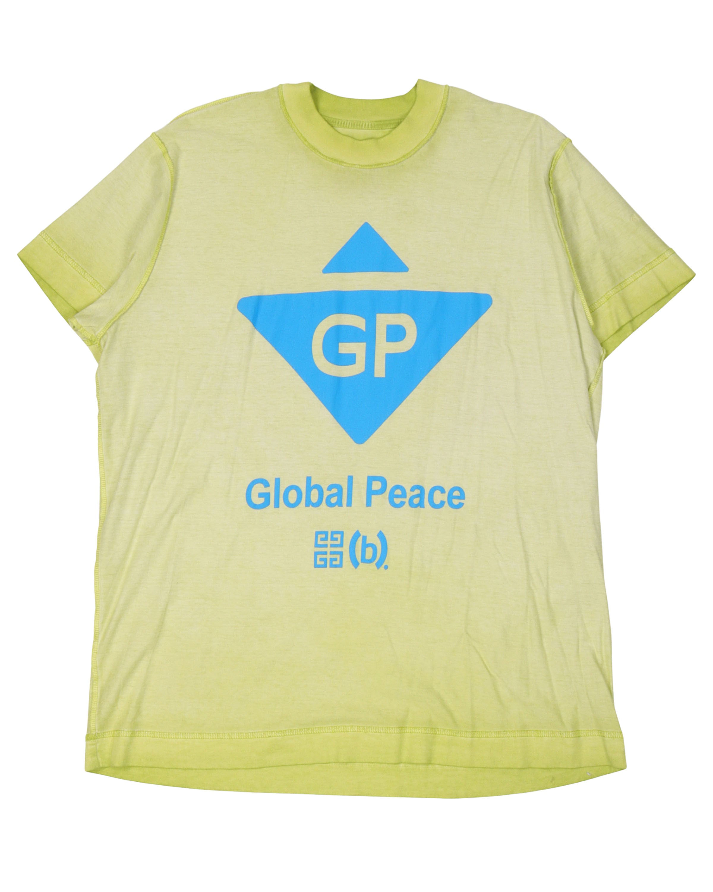 B Stroy Global Peace Graphic T-Shirt - Unisex Cotton Tee for Men & Women - Casual Wear for Everyday Outfits & Peace Advocacy