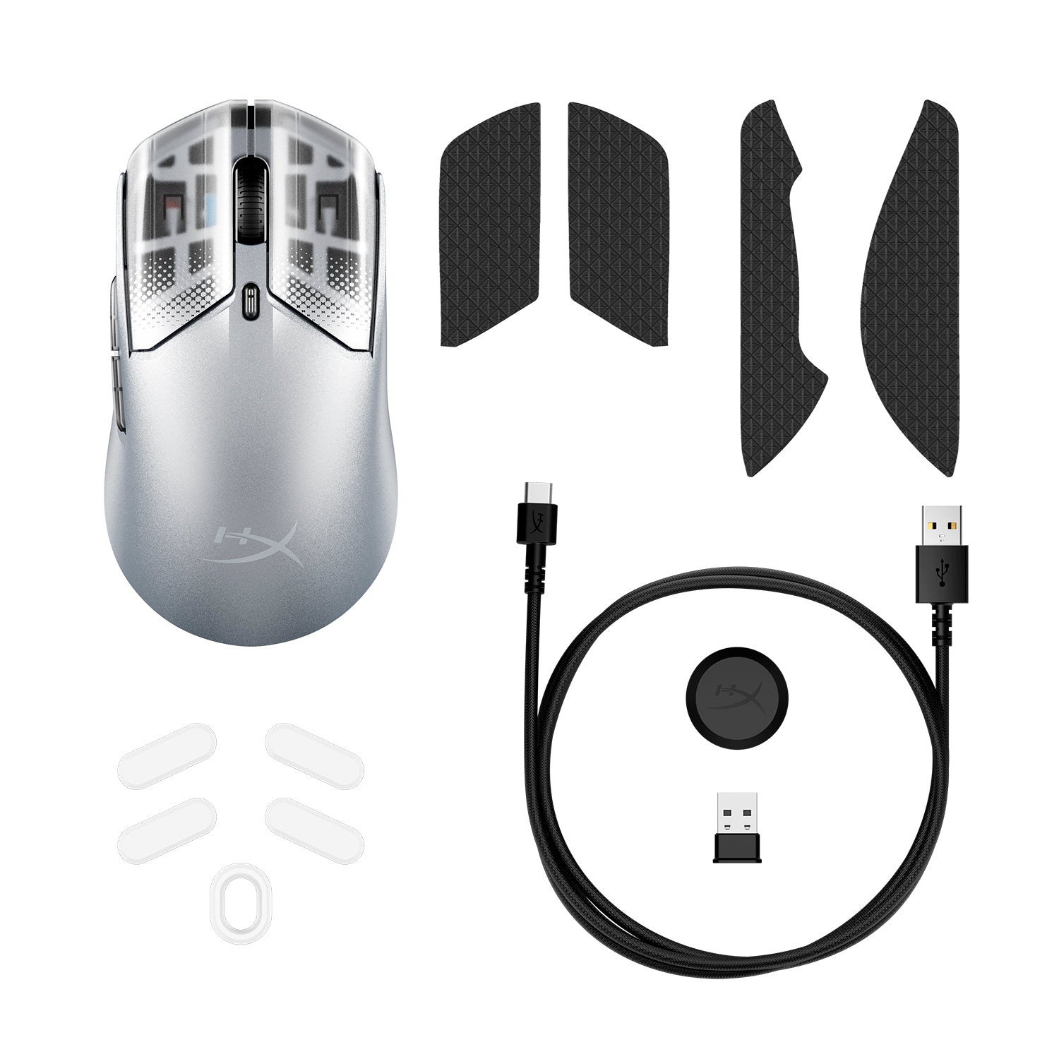 HyperX Pulsefire Haste 2 S Wireless Gaming Mouse - Lightweight 59g, 26000 DPI, 100h Battery - Perfect for FPS, MOBA & Esports Gaming