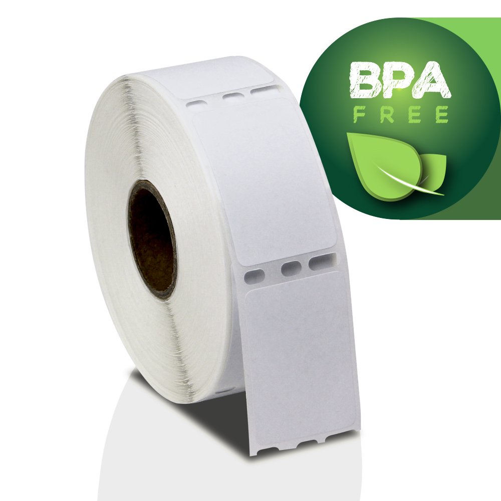 OfficeSmartLabels 1 x 1.5 Inch Book Spine Labels - 50 Rolls (750 Labels Per Roll) - Compatible with Avery 30347 - Perfect for Library, Office & School Organization
