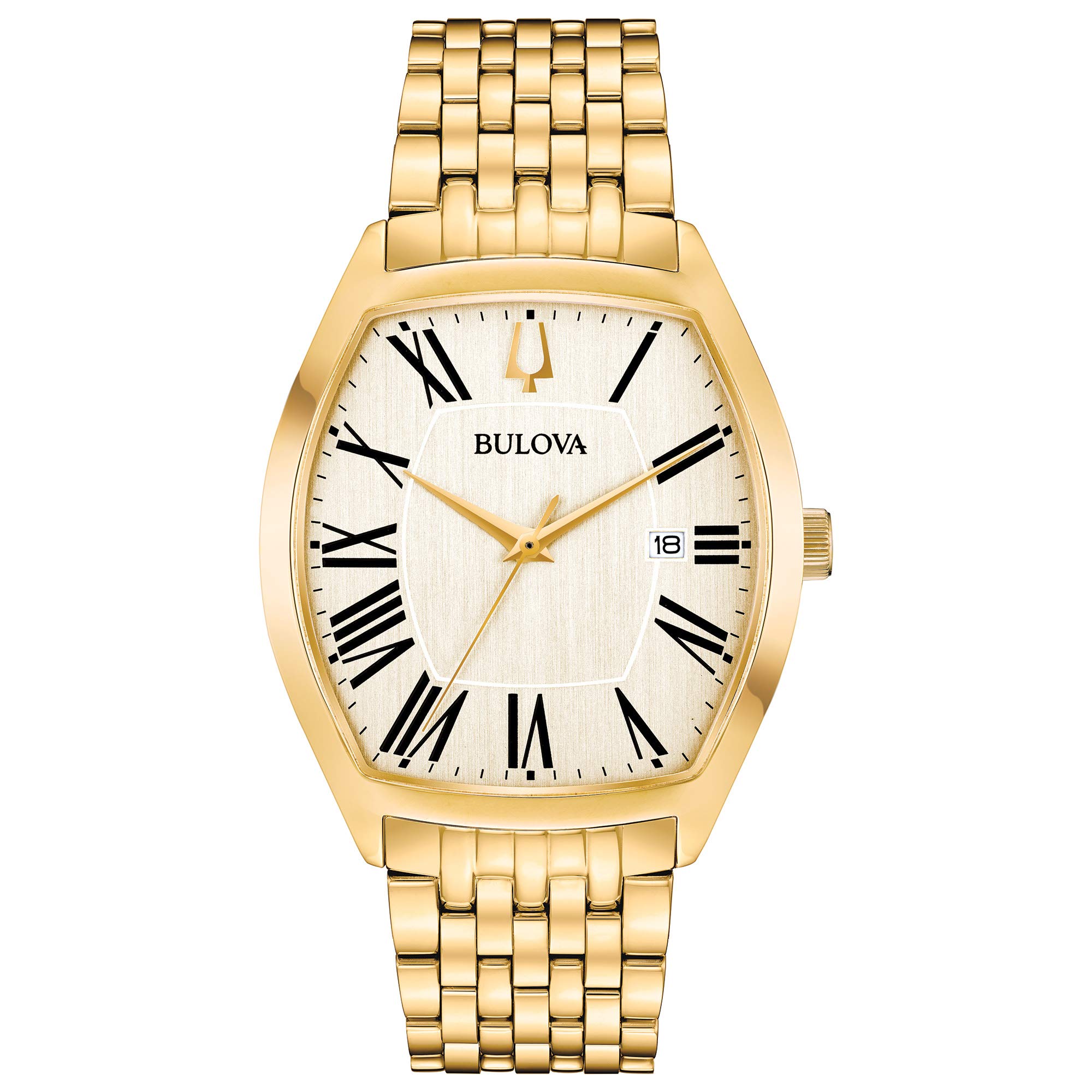 Bulova Men's Classic Stainless Steel Dress Watch - Waterproof Chronograph with Leather Strap for Business, Formal & Everyday Wear