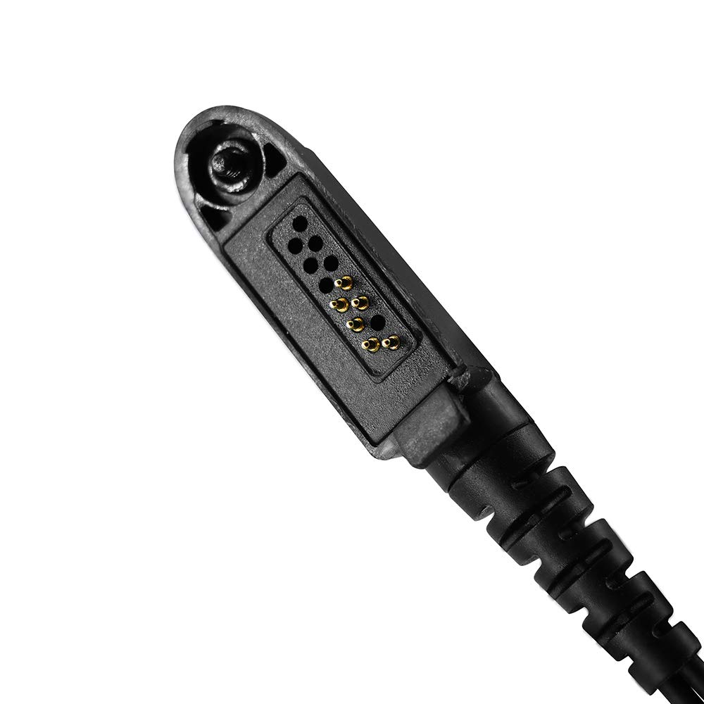 JUYODE Acoustic Tube Walkie Talkie Earpiece - Compatible with Ailunce HD1, Retevis RT29 RT48 RT47 RT47V RT82 RT83 RT87 RB23 RB46 NR30, TYT2017, Motorola GP328PLUS EX500 M6 - Secure & Clear Communication for Security, Construction & Event Staff
