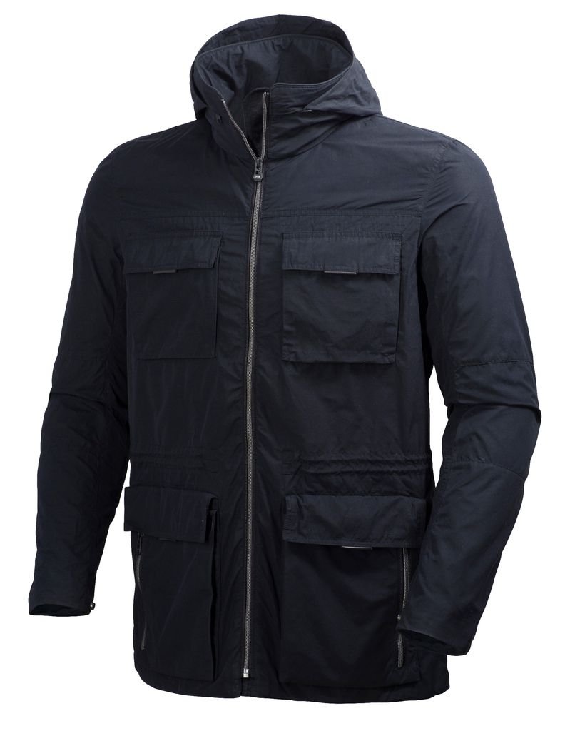 Helly Hansen Ask Spring Men's Parka Jacket - Waterproof Windproof Winter Coat for Outdoor Activities & Urban Commuting
