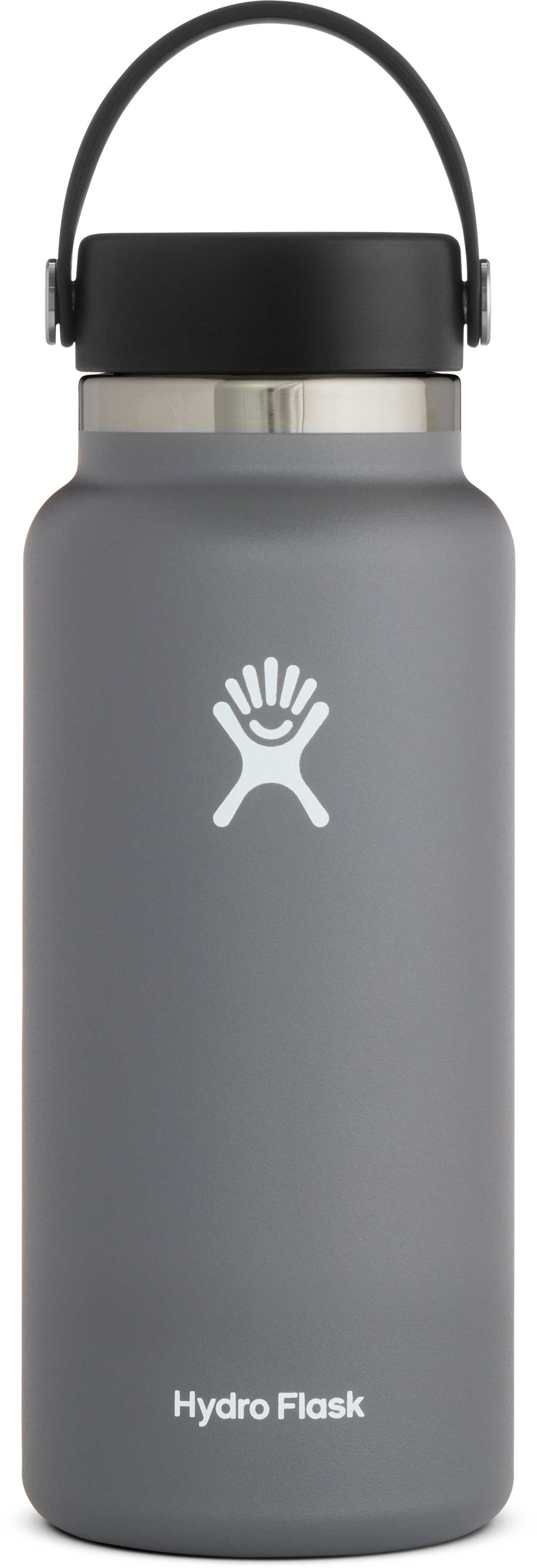 Hydro Flask 32oz Wide Mouth Water Bottle with Straw Lid - Vacuum Insulated Stainless Steel Water Bottle for Hot & Cold Drinks - Perfect for Hiking, Gym, Work, and Outdoor Activities
