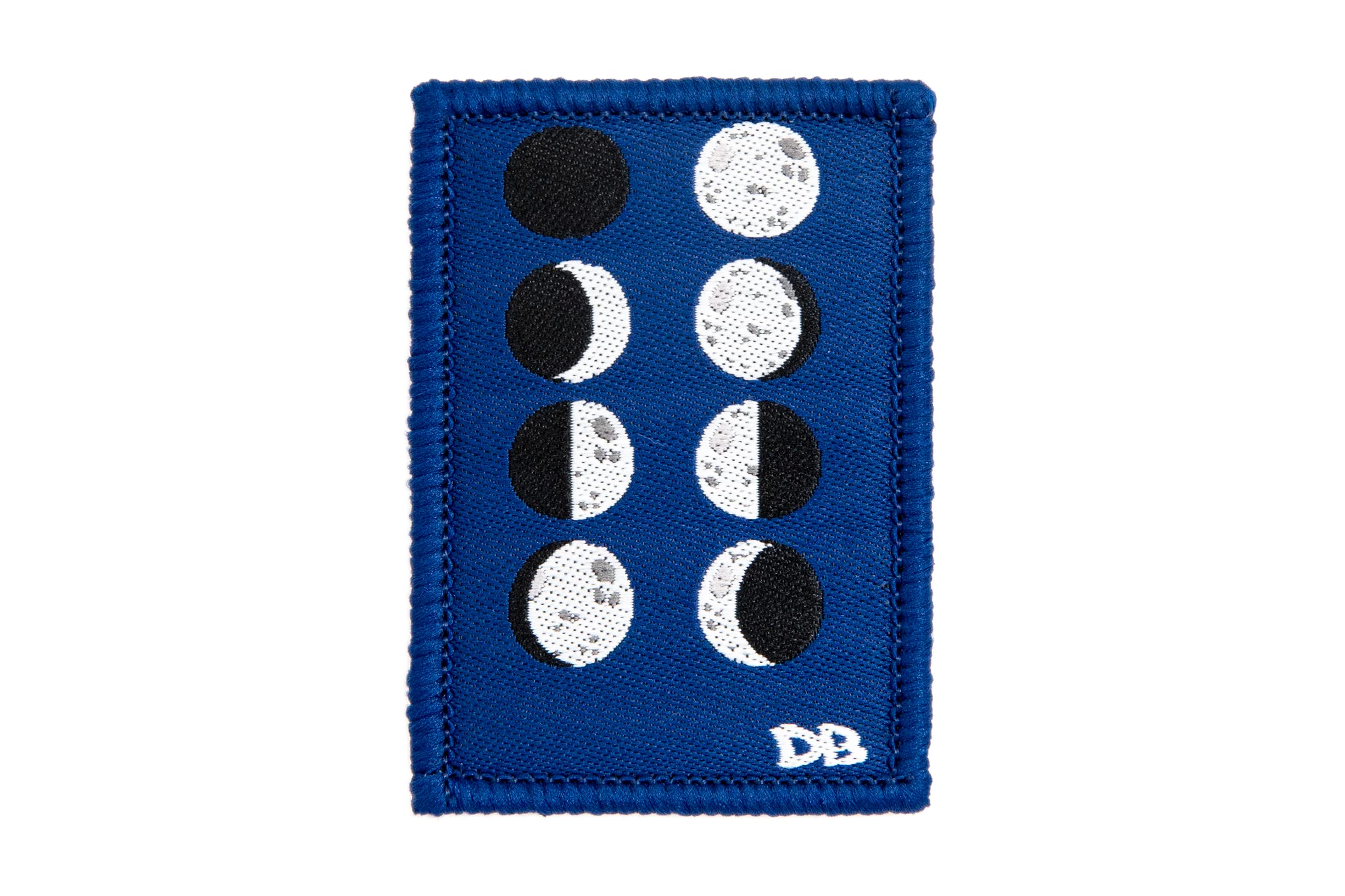 DIME BAGS Interchangeable Patches - Custom Embroidered Iron-On Patches for Backpacks, Jackets & Hats (Ganesha, Moon Phases, Zen Circle Designs) - Perfect for DIY Fashion & Festival Accessories