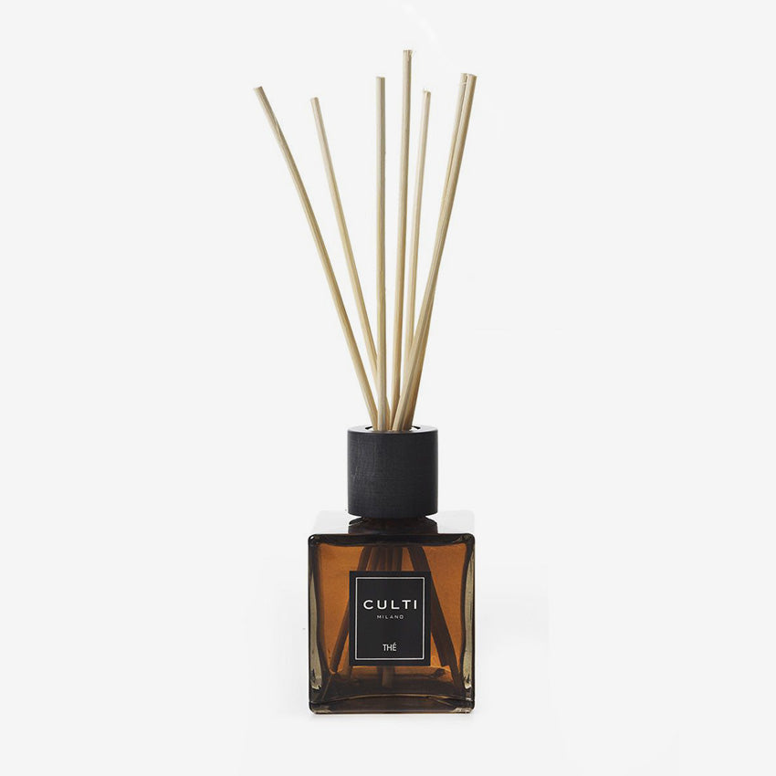 Culti Milano Thé Decor Diffuser - Premium Reed Diffuser for Home Fragrance, Aromatherapy & Relaxation - Perfect for Living Room, Bedroom & Office Decor