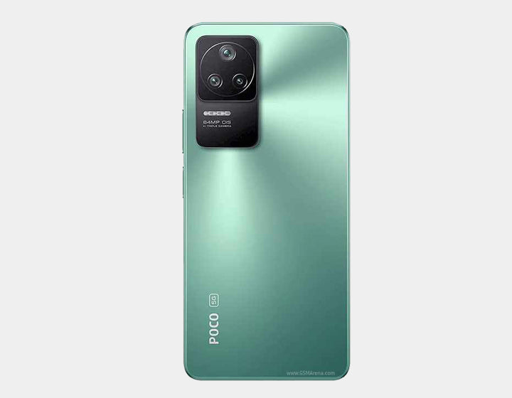 Xiaomi Poco F4 5G Smartphone - 128GB Storage, 6GB RAM, Dual SIM, GSM Unlocked (Nebula Green) - Perfect for Gaming, Streaming & Work on the Go