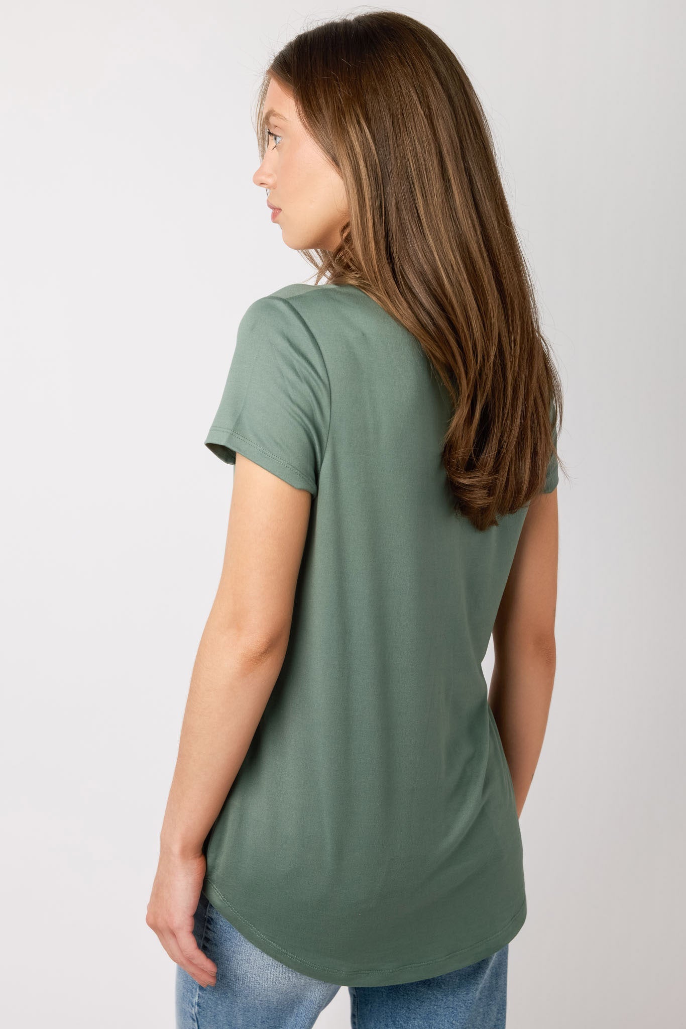 Women's Cap Sleeve Scoopneck T-Shirt - Soft Cotton Casual Top for Everyday Wear | Perfect for Work, Weekend & Layering