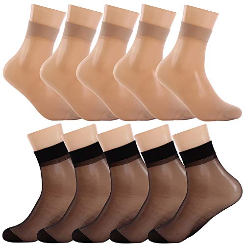Black 5 Nude 5 Socks