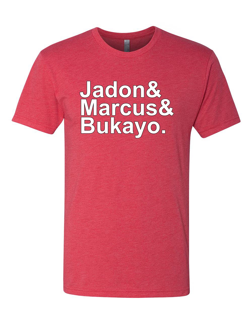 Premium Tri-Blend Sports T-Shirt for Men - Jadon, Marcus & Bukayo Inspired Athletic Tee - Comfortable & Breathable for Gym, Running & Casual Wear