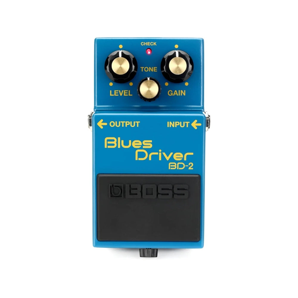 Boss BD-2 Blues Driver Guitar Effects Pedal - Classic Overdrive & Distortion for Blues, Rock & Jazz - Perfect for Stage & Studio Use