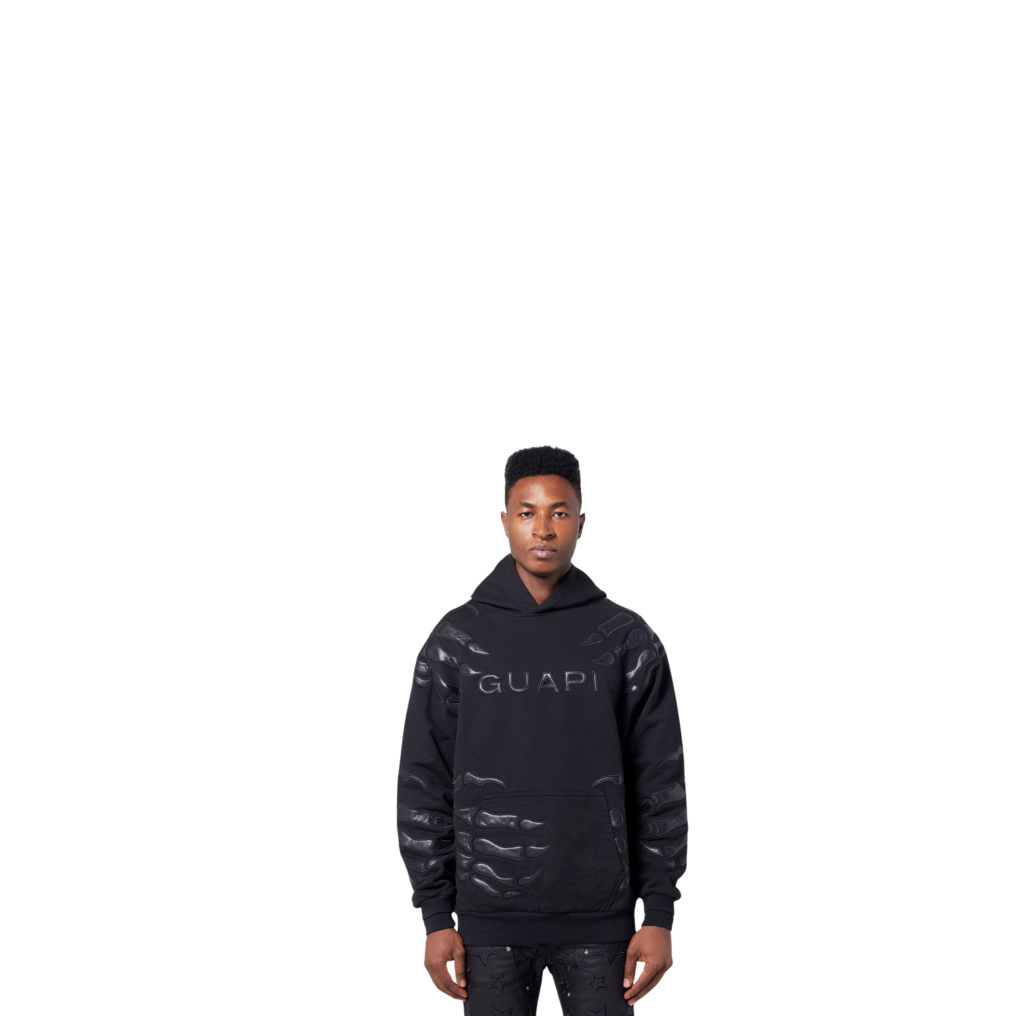 All Black Hell Dragger Hoodie - Premium Men's Streetwear Pullover | Perfect for Urban Fashion, Skateboarding & Casual Winter Wear
