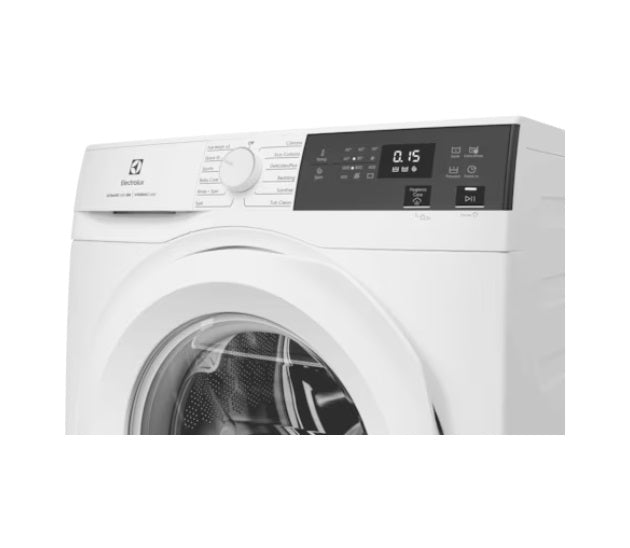 Electrolux EWF8024D3WC 8kg UltimateCare 300 Front Load Washing Machine - Energy Efficient, Quiet Operation for Apartments & Small Homes - Perfect for Laundry Rooms & Compact Spaces