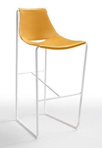 Midj Apelle M CU Stool - Modern Adjustable Bar Stool for Kitchen, Dining & Home Office - Ergonomic Design for Comfortable Seating