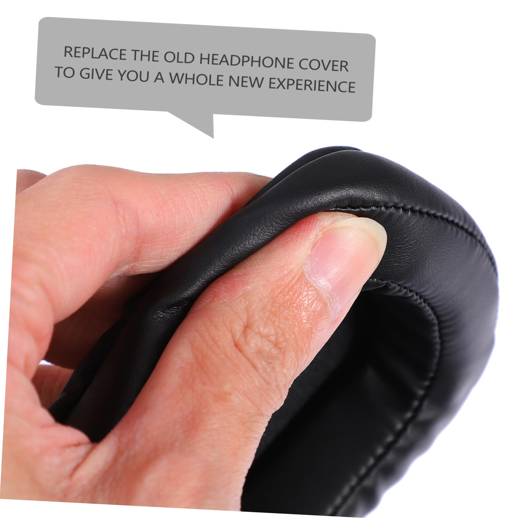 Homoyoyo Replacement Ear Pads for Logitech G633 G933 Headset - 2 Pack Soft Black Memory Foam Cushions - Perfect for Gaming, Music & Long Wear Comfort