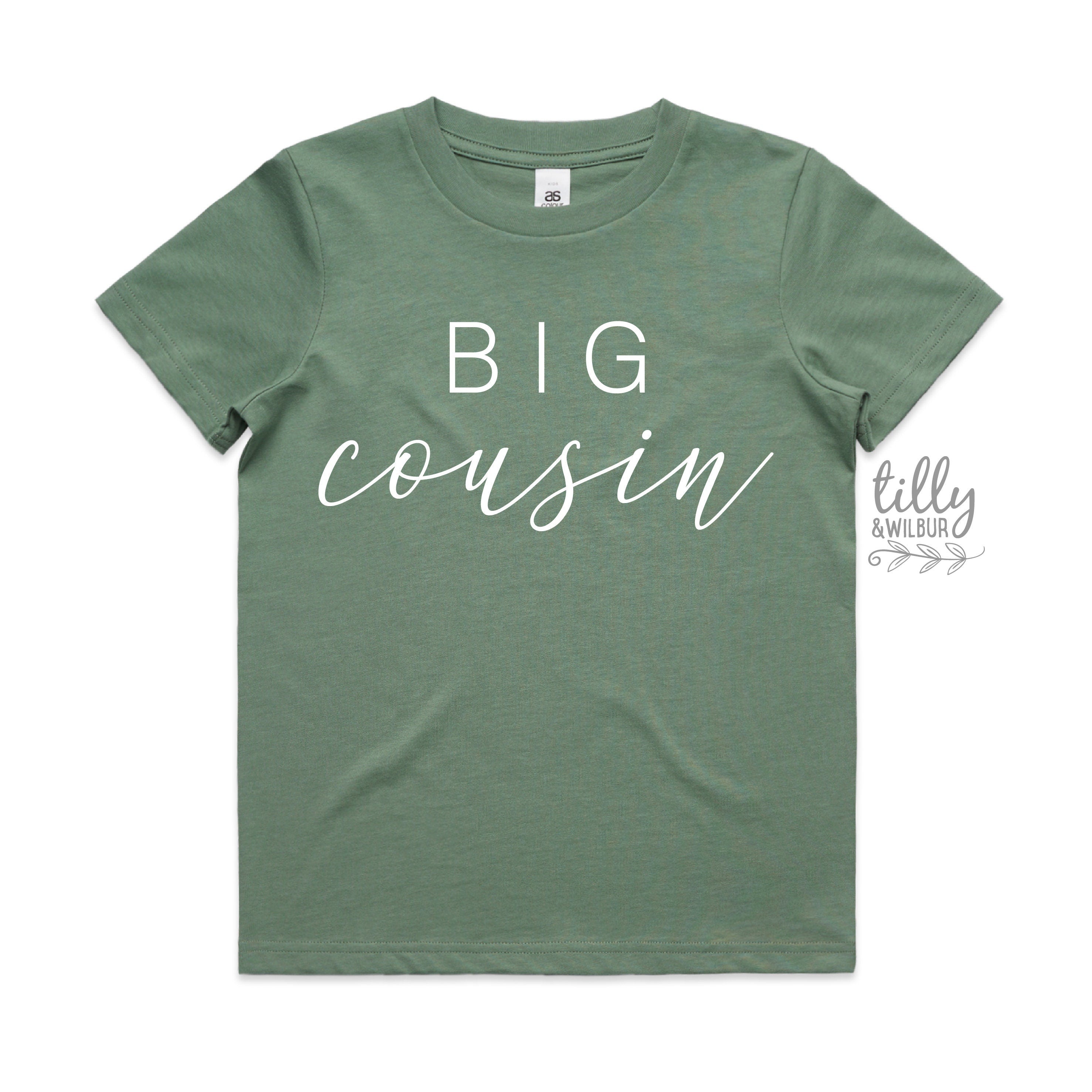Big Cousin T-Shirt for Men - Comfortable Cotton Graphic Tee - Perfect for Casual Wear, Family Gatherings & Everyday Outfits