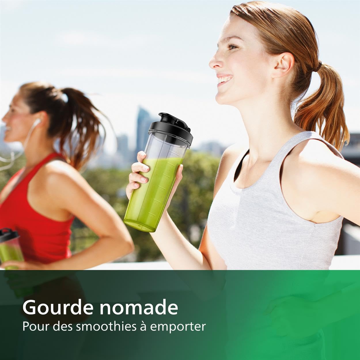 Philips 3000 Series Blender with ProBlend Crush Technology - 600W Motor, 2L (1.25L Effective) Capacity, 2 Speed Settings & Pulse Function (HR2291/41) - Perfect for Smoothies, Soups & Ice Crushing at Home
