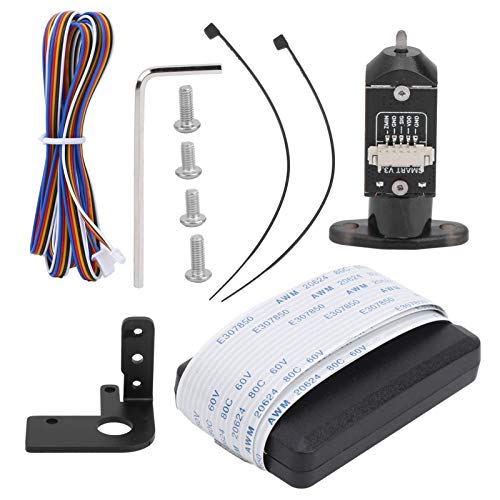 Automatic Bed Leveling Sensor for 3D Printers - Compact Black Plastic Leveling Module Kit | Works with Metal & Glass Printer Beds | Perfect for DIY 3D Printing Projects & Professional Use