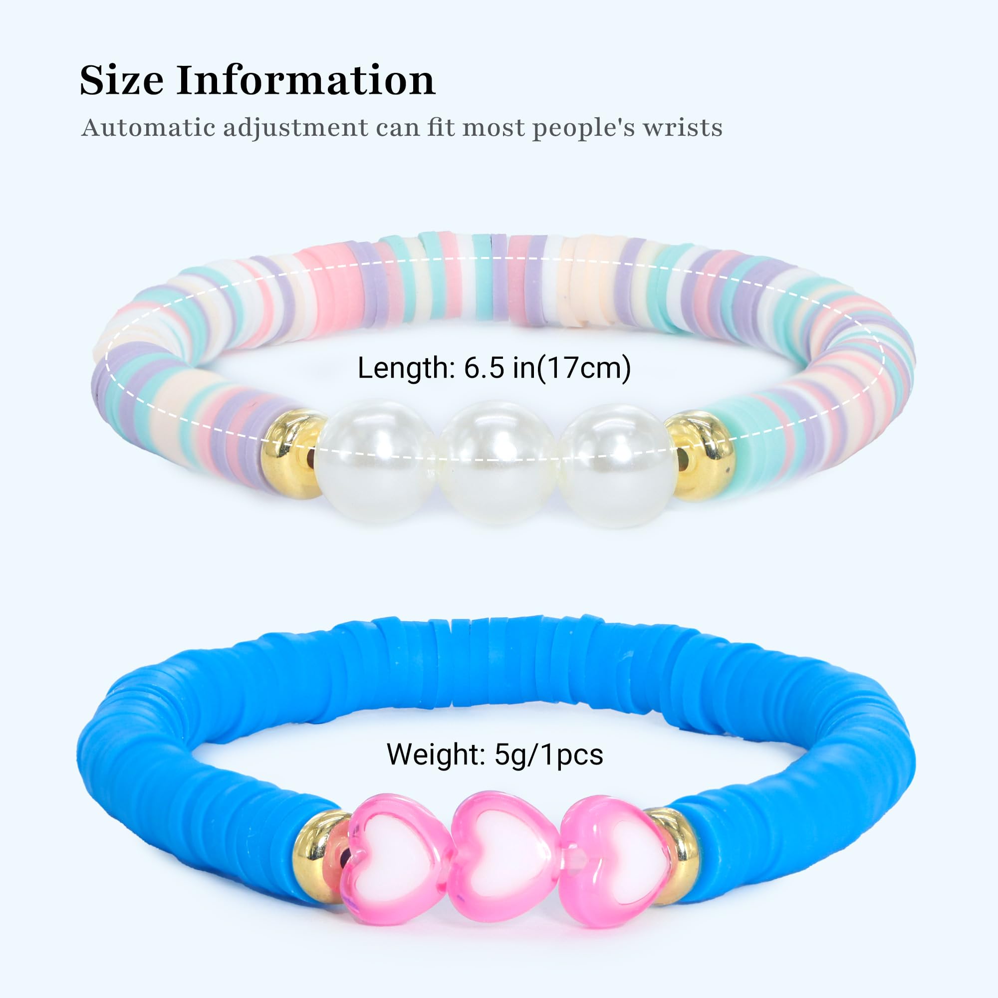 Friendship Bracelet for Women & Teen Girls - Boho Style Beaded Bracelets for Concerts, Parties & Birthdays - Perfect Gift for Best Friends & Loved Ones | Wear Daily, Layering or Special Occasions