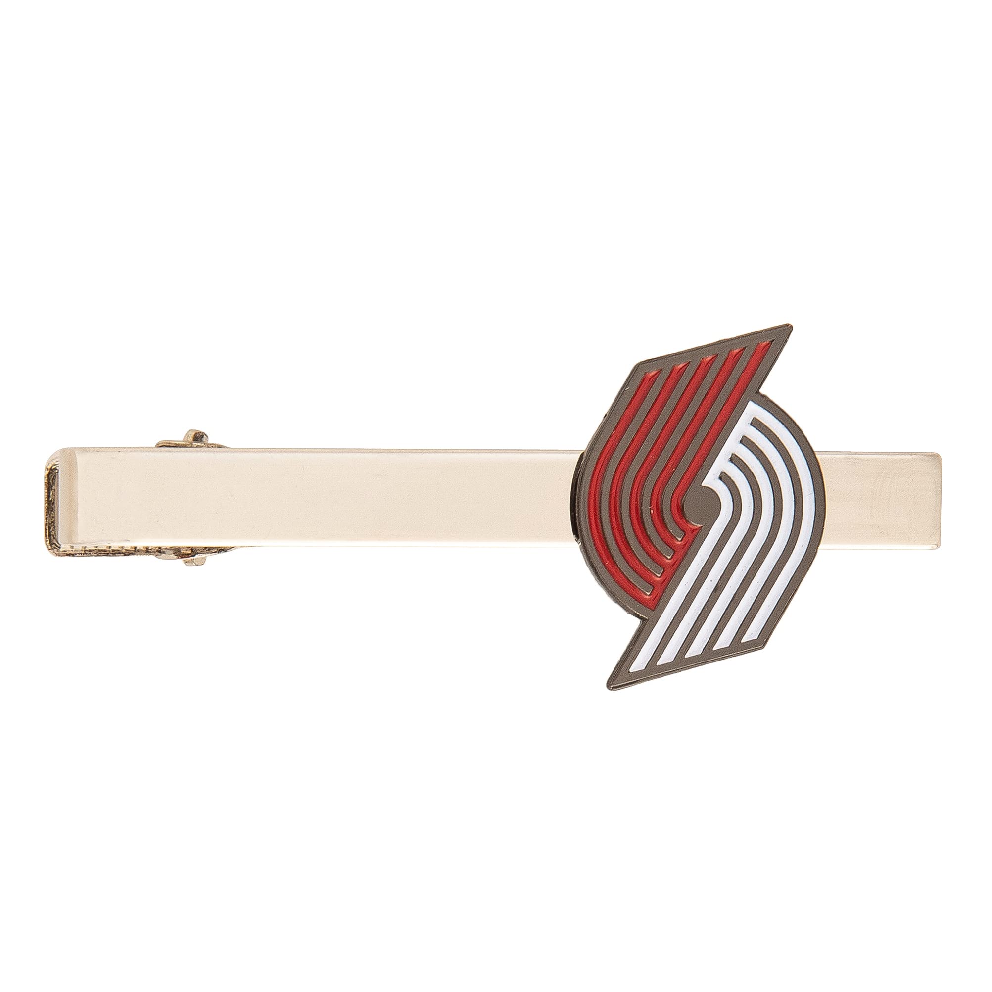 Portland Trail Blazers NBA Tie Bar - Desert Cactus Design Basketball Tie Clip for Men | Perfect for Office, Business Meetings & Formal Events