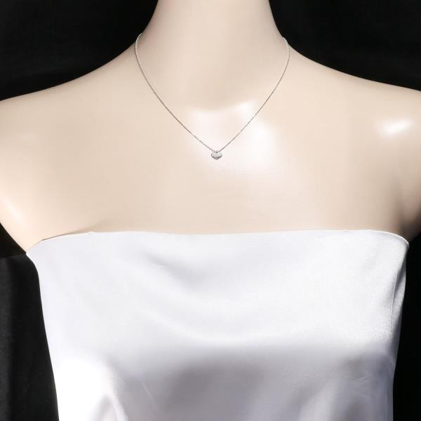 10K White Gold Diamond Necklace for Women - Elegant Dainty Pendant Jewelry Gift for Anniversary, Valentine's Day & Special Occasions
