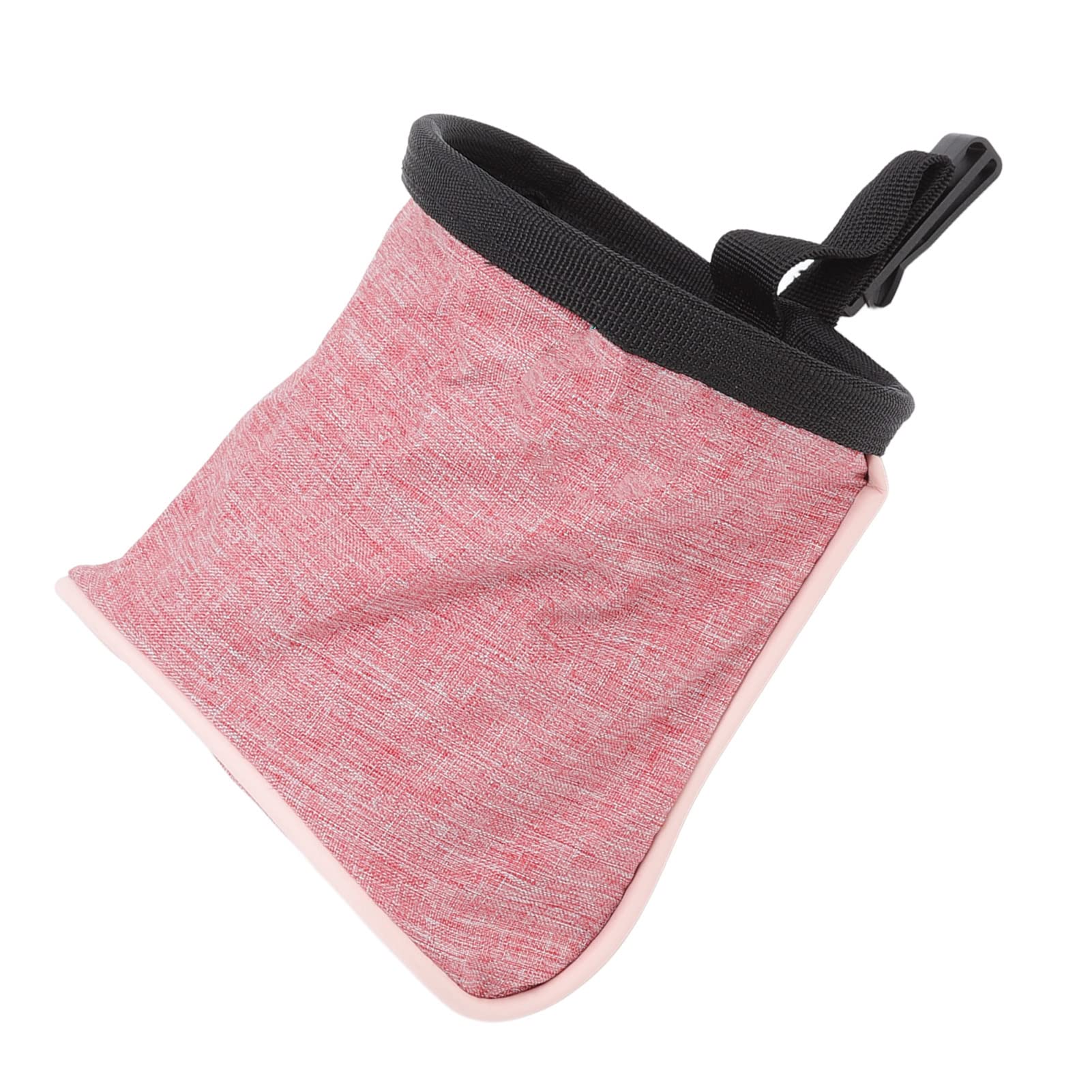 LBEC Dog Walking Bag - Hands-Free Training Bag with Easy Access & Built-in Poop Bag Dispenser - Convenient for Outdoor Walks, Hiking & Pet Training (Pink)