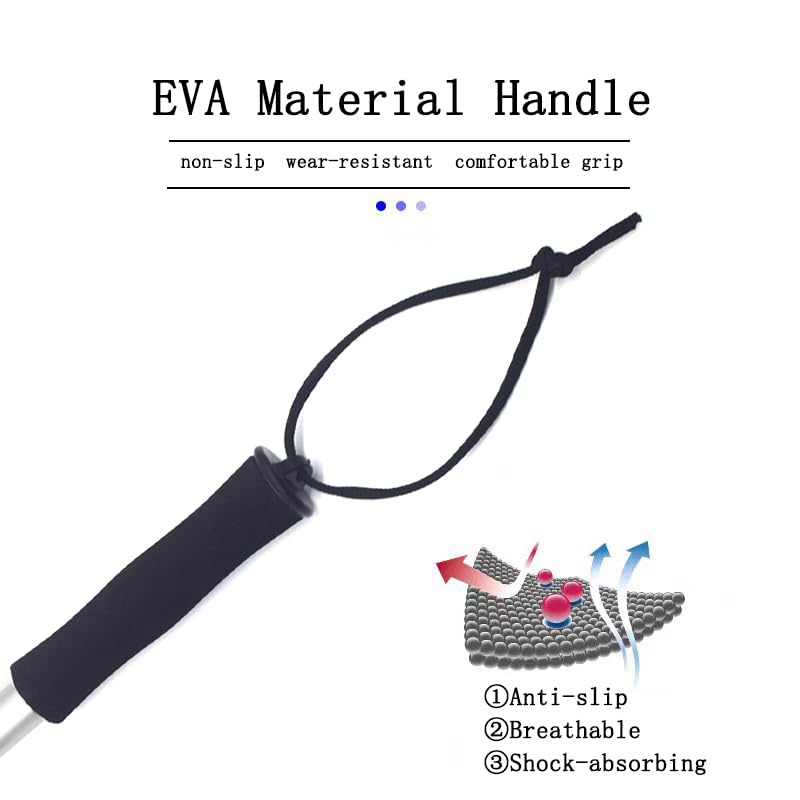 **Lightweight Telescopic Fishing Gaff with Super Sharp Spear Hook – Aluminum Alloy Handle & Soft EVA Non-Slip Grip – Perfect for Saltwater, Ice, Boat, Kayak Fishing – Ideal for Landing Big Fish Safely**