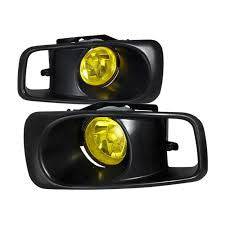 OEM Style Fog Lights for 1999-2000 Honda Civic 2/4 Door - Replacement Driving Lights for Enhanced Night Visibility & Style Upgrade