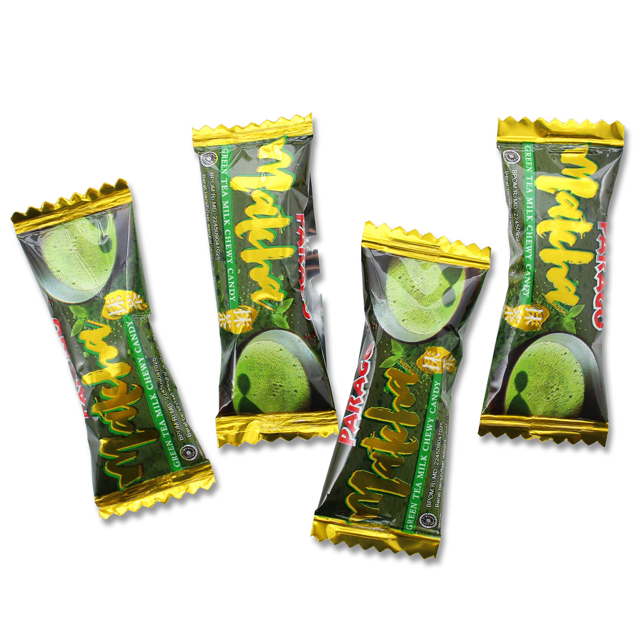 Premium Jans Milk Chewy Candy - Matcha Flavor (4-Pack, 4 oz Each) | Delicious Japanese Soft Candy for Snacking, Gifts & Tea Time Treats