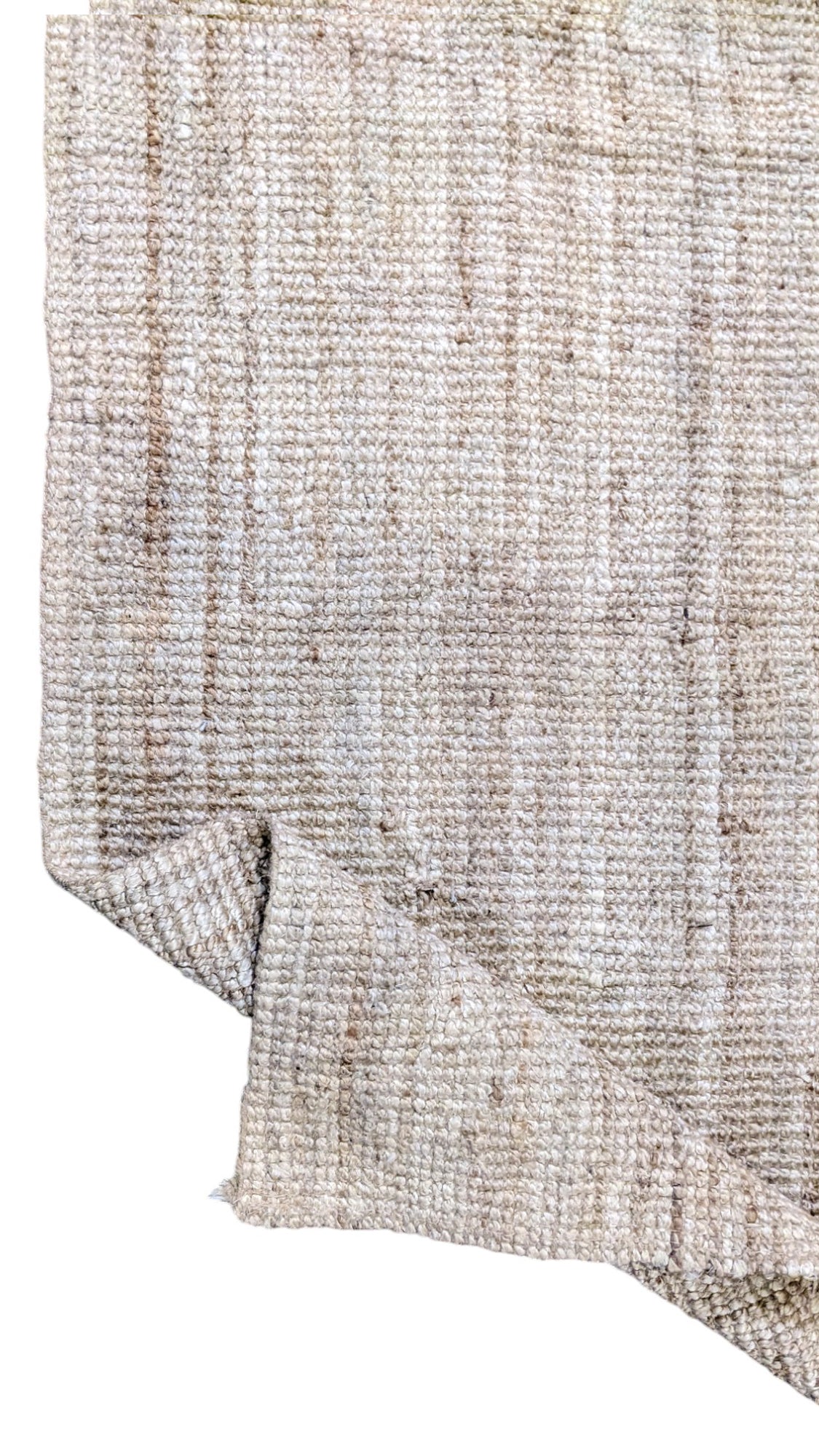 Sierra Natural Jute Rug 4.8 x 2.7 Feet - Handwoven Eco-Friendly Area Rug for Living Room, Bedroom & Boho Home Decor
