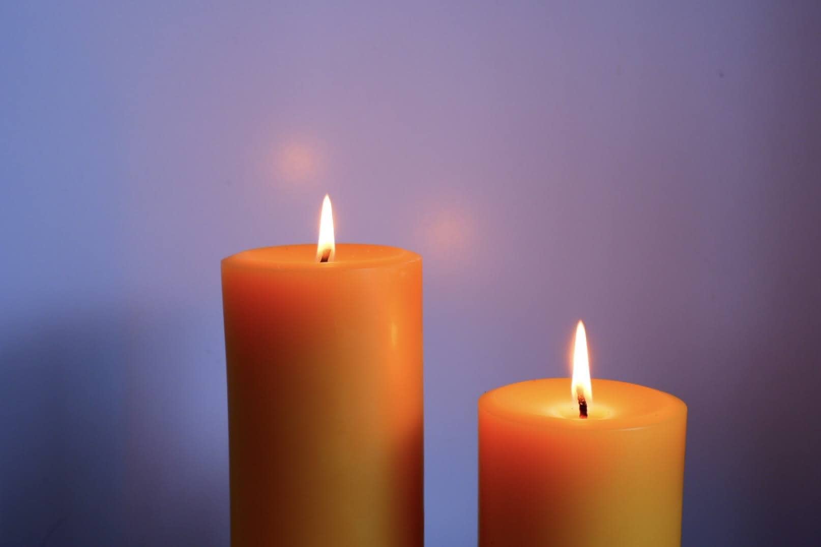 Handmade Natural Beeswax Pillar Candles - 3x6 Inch Set of 2 | 100% Pure USA Beeswax | Eco-Friendly, Long-Lasting for Home Decor, Meditation & Romantic Ambiance
