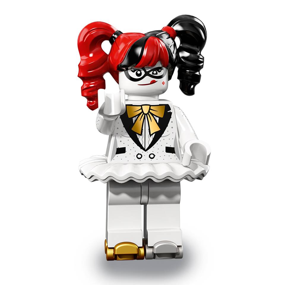 LEGO Minifigure - Harley Quinn from The Batman Movie Series 2 | Friends are Family Collection | Perfect for Collectors, Gifts, and Superhero Play Scenes