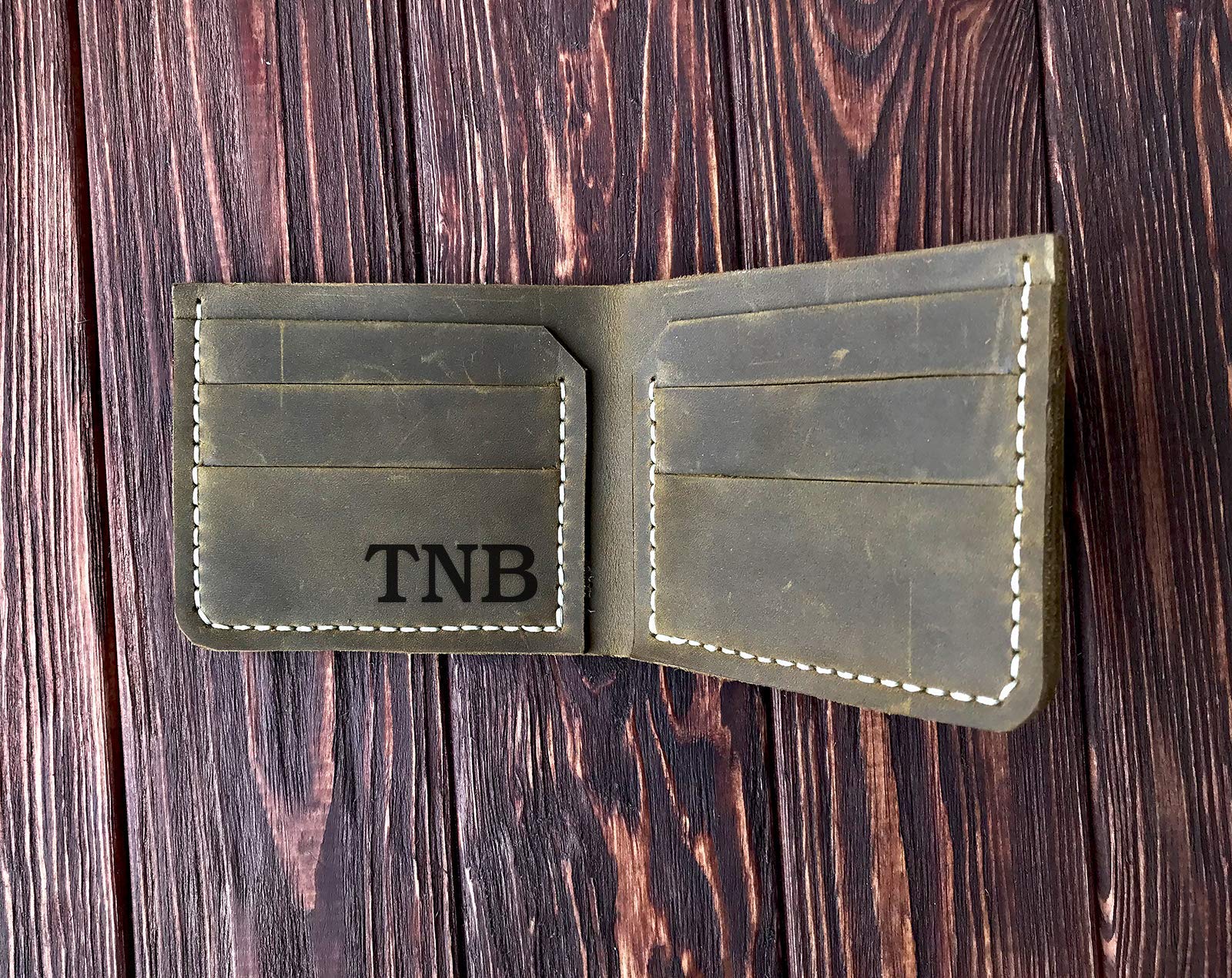 Legend of Zelda Triforce Leather Wallet for Men - Handmade Crazy Horse Leather Personalized Wallet - Unique Gamer Gift for Him, Father's Day, Husband or Boyfriend - Perfect for Gaming Enthusiasts & Collectors