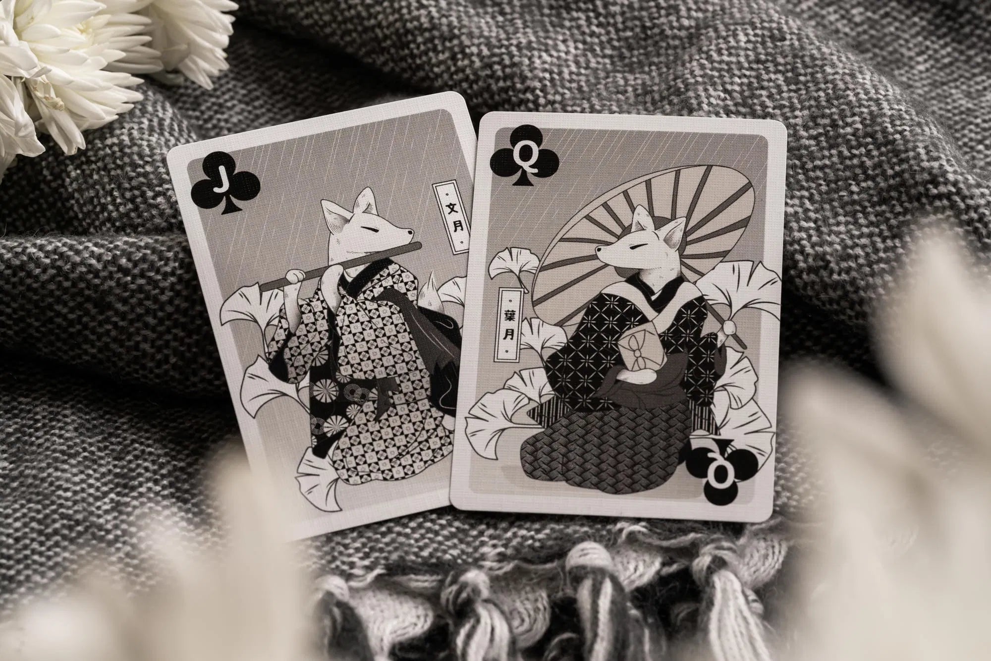 Fox's Wedding GhostLight Edition Playing Cards - Unique Gothic Art Deck for Magic Tricks, Poker Games & Collectors