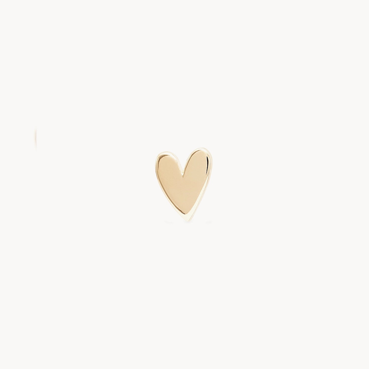14K Yellow Gold Heart Earrings for Women - Dainty Everyday Love Jewelry Gift for Her | Perfect for Valentine's Day, Anniversary & Romantic Occasions