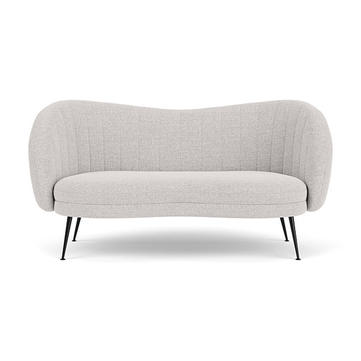 Premium Flora Fabric 2-Seater Sofa - Modern Living Room Furniture for Small Spaces | Comfortable Loveseat for Apartments, Dorms & Cozy Homes