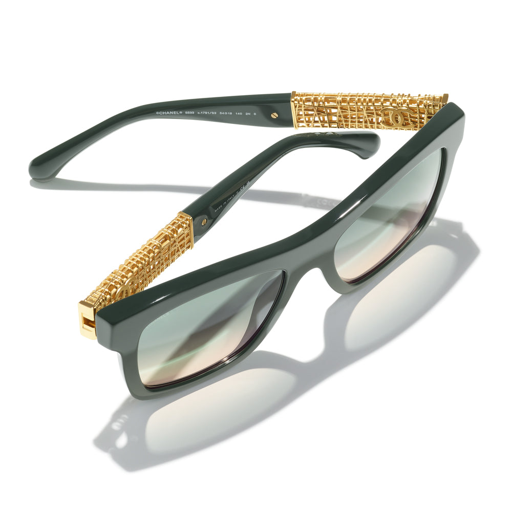Chanel 5533 Sunglasses - Luxury Designer Shades for Women - UV Protection & Fashion Statement - Perfect for Beach, Driving & Outdoor Activities