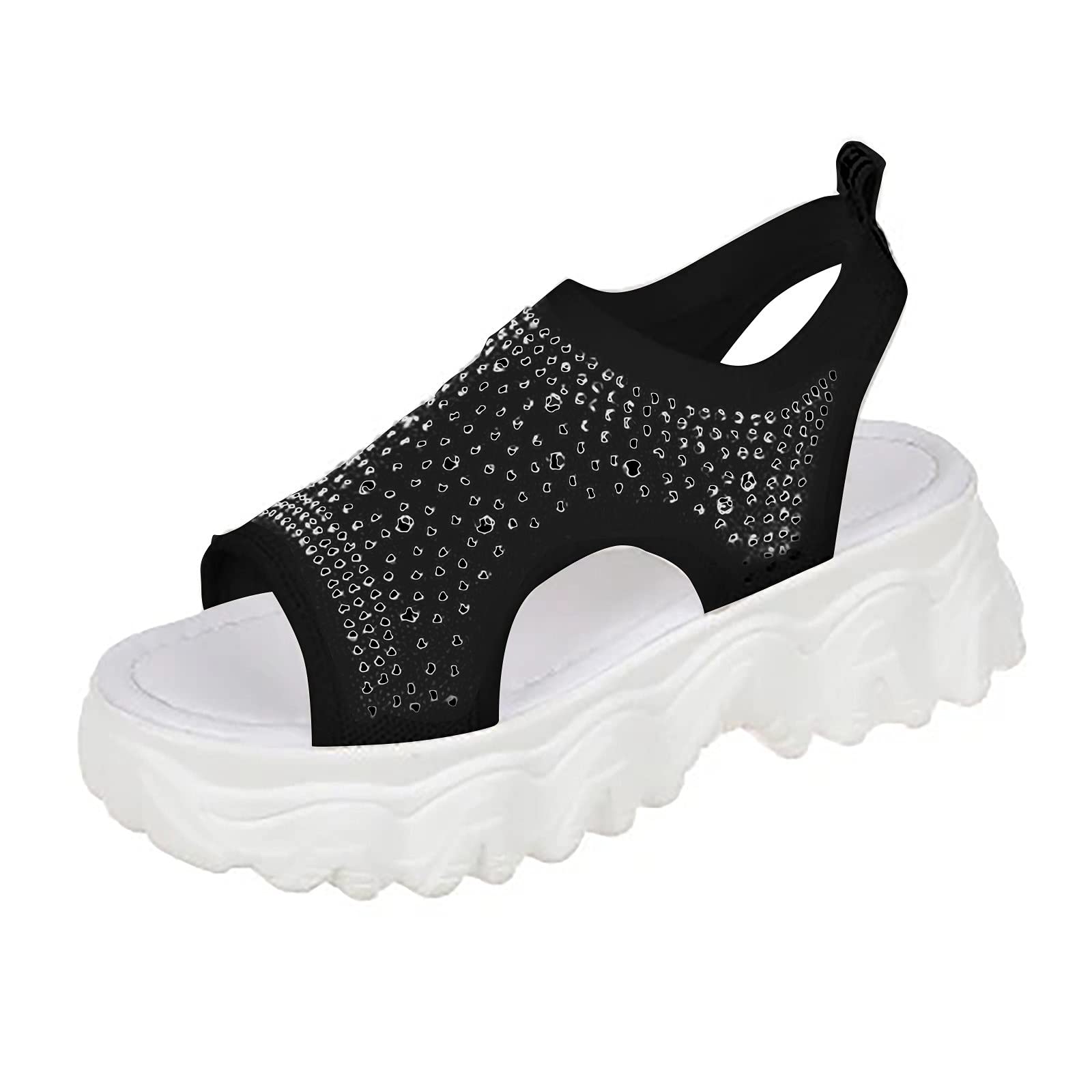 2022 Summer Women's Cool Comfortable Slip-On Mule Slippers - Breathable Indoor/Outdoor House Sandals for Relaxing at Home, Beach or Poolside