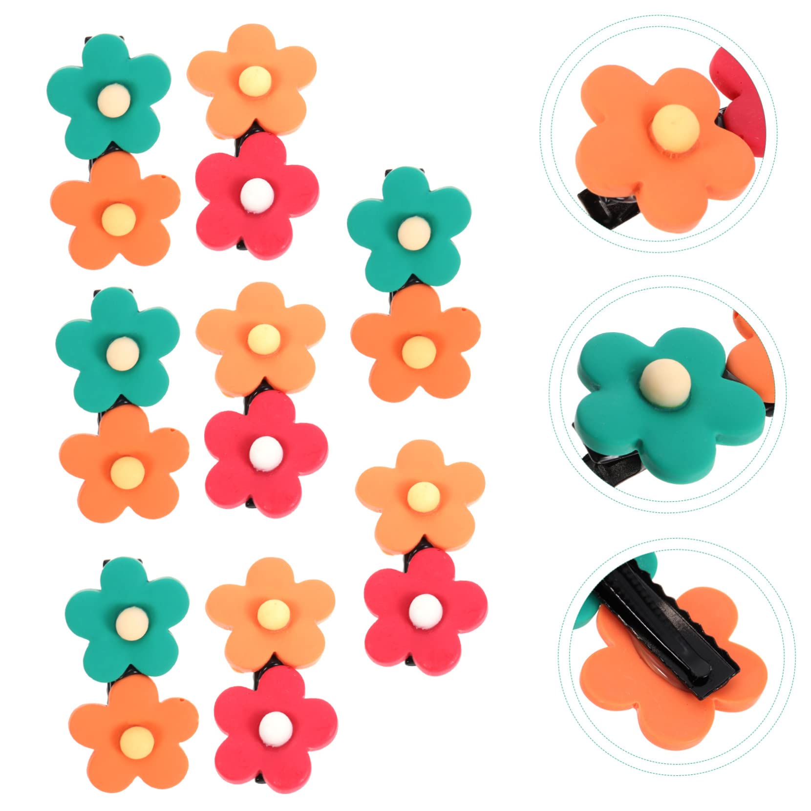 Mikinona 8pcs Mini Hair Clips - No Crease for Styling & Gifts