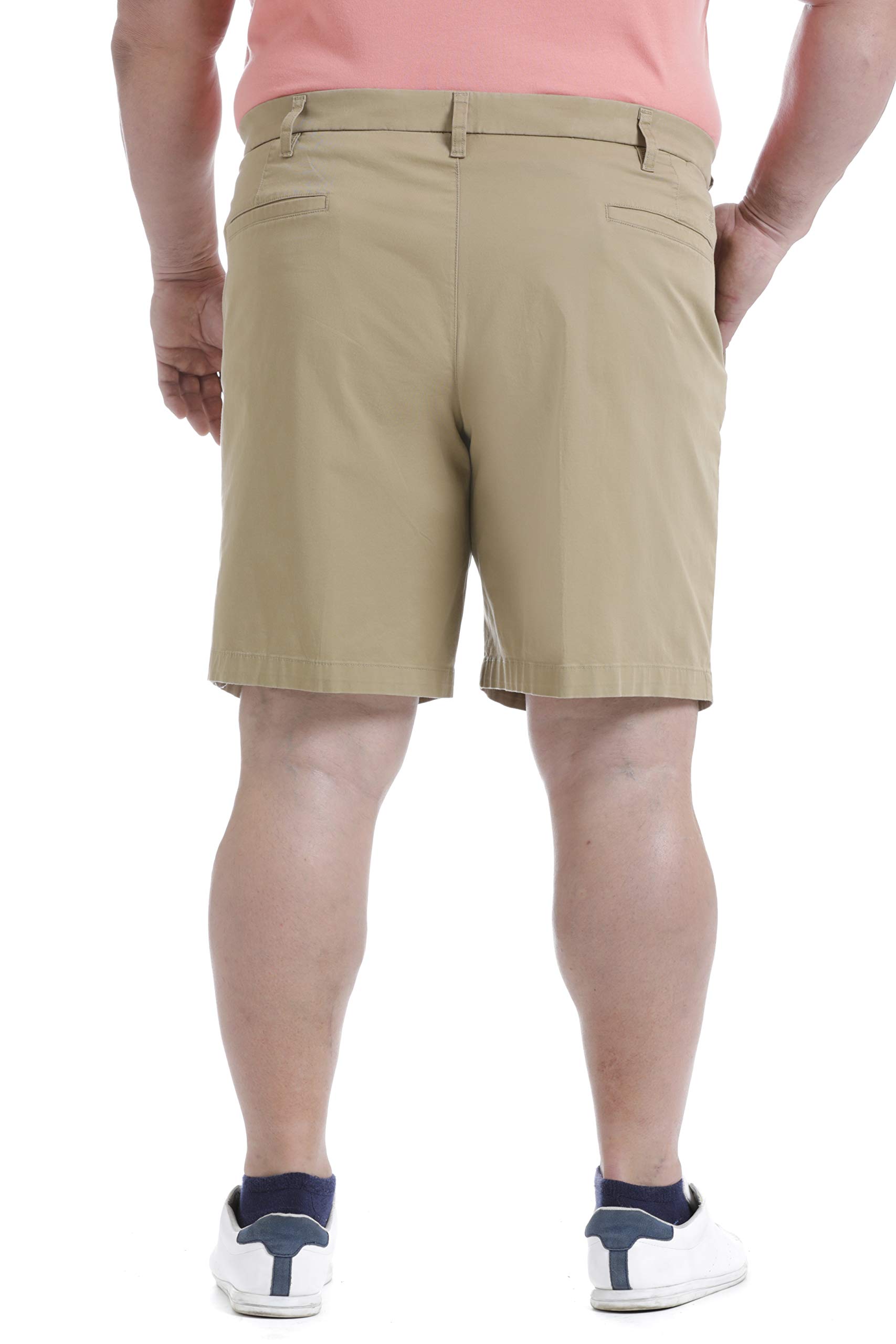 Dockers Men's Ultimate Straight Fit Supreme Flex Shorts - Comfortable Stretch Chino Shorts for Casual Wear & Summer Outfits