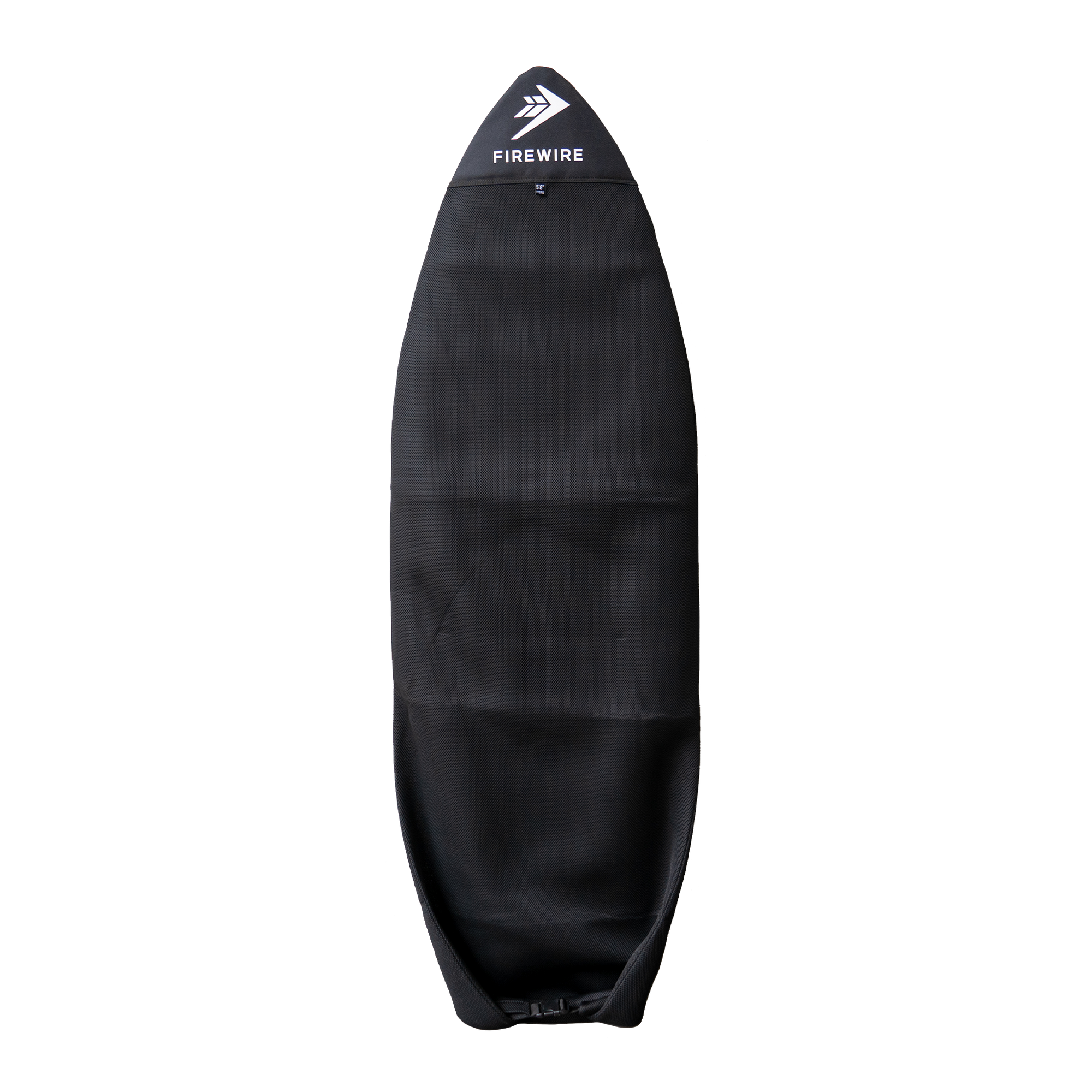 Firewire Black Mesh Board Sock for Hybrid & Fish Surfboards - Lightweight & Protective Surfboard Cover for Travel & Storage